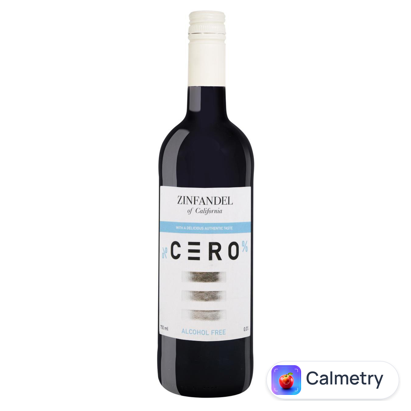 Напій винний Cero Zinfandel червоний безалкогольний 0,75л — фото продукту