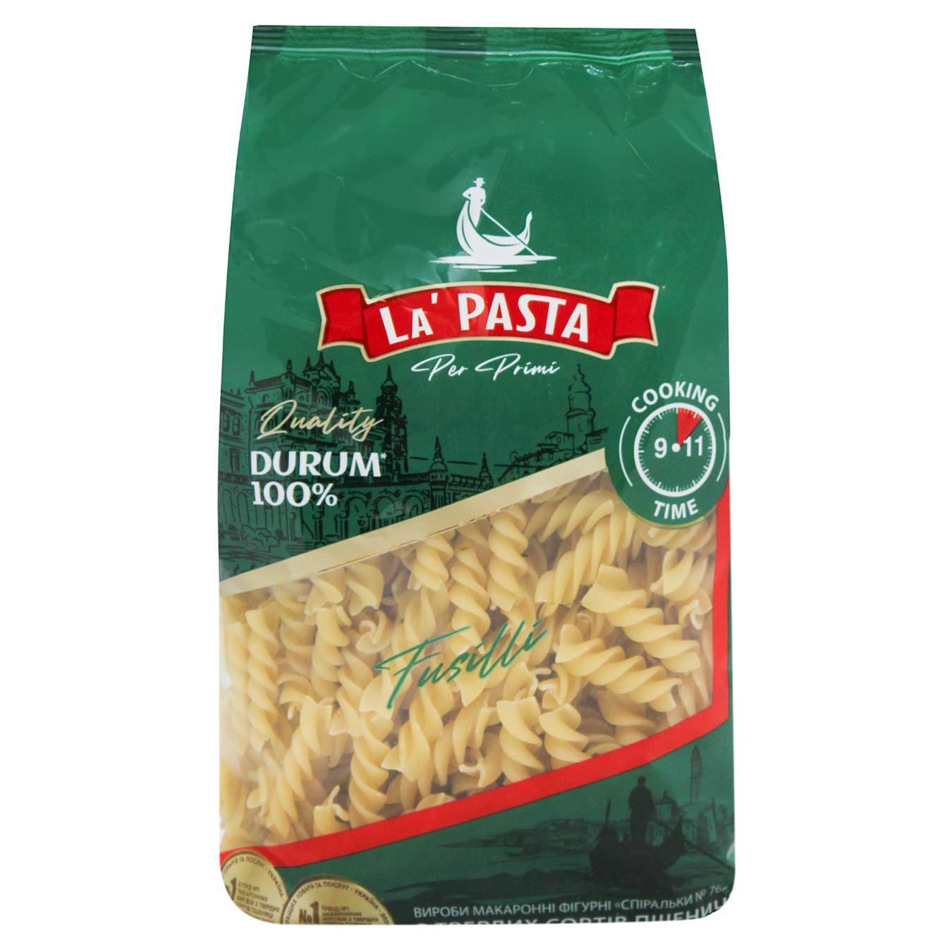 Макаронні вироби La Pasta Per Primi спіральки 400г — фото продукту