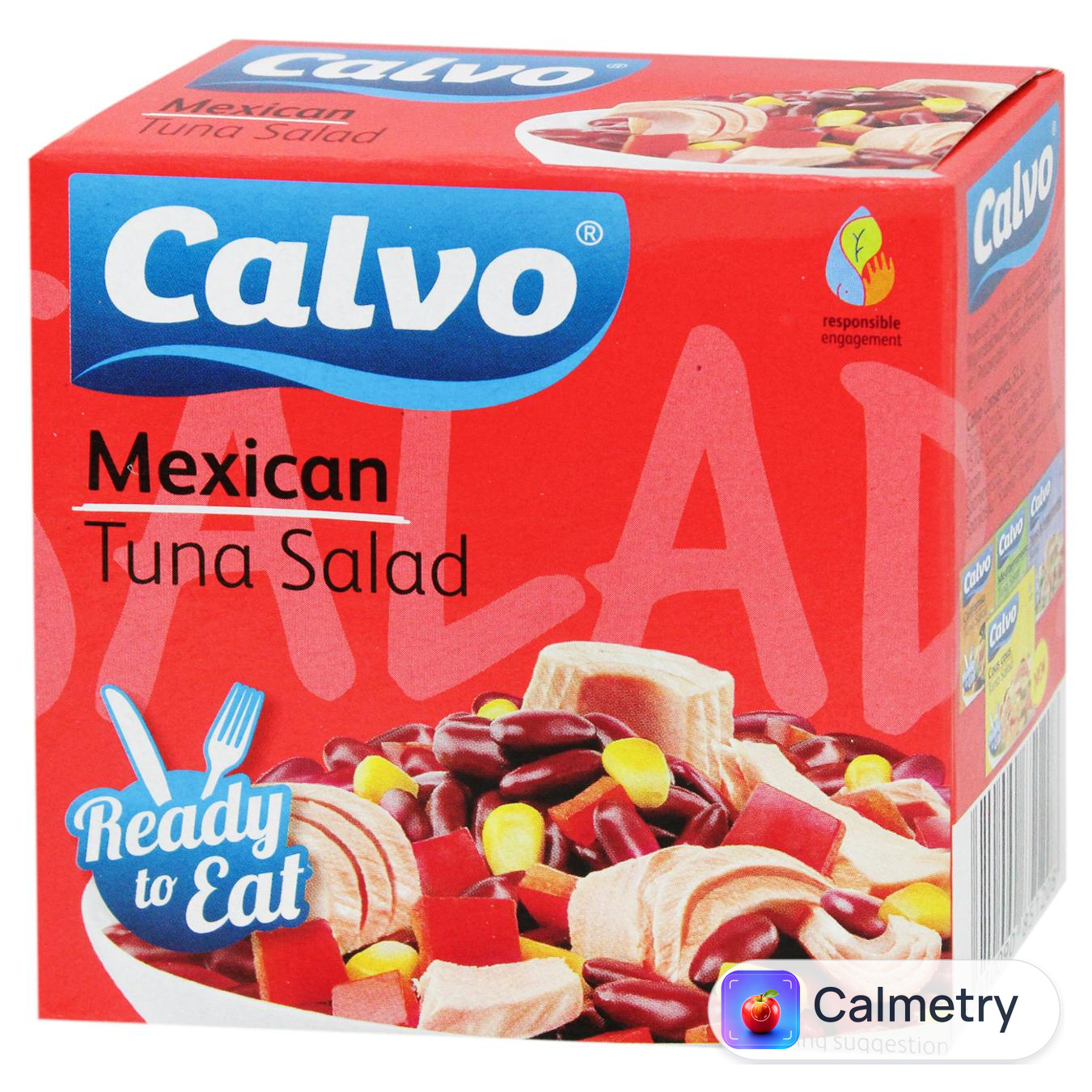 Салат з тунцем Calvo Mexican 150г — фото продукту
