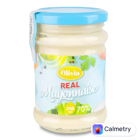 Майонез Олівія Real Mayonnaise 70% с/б
