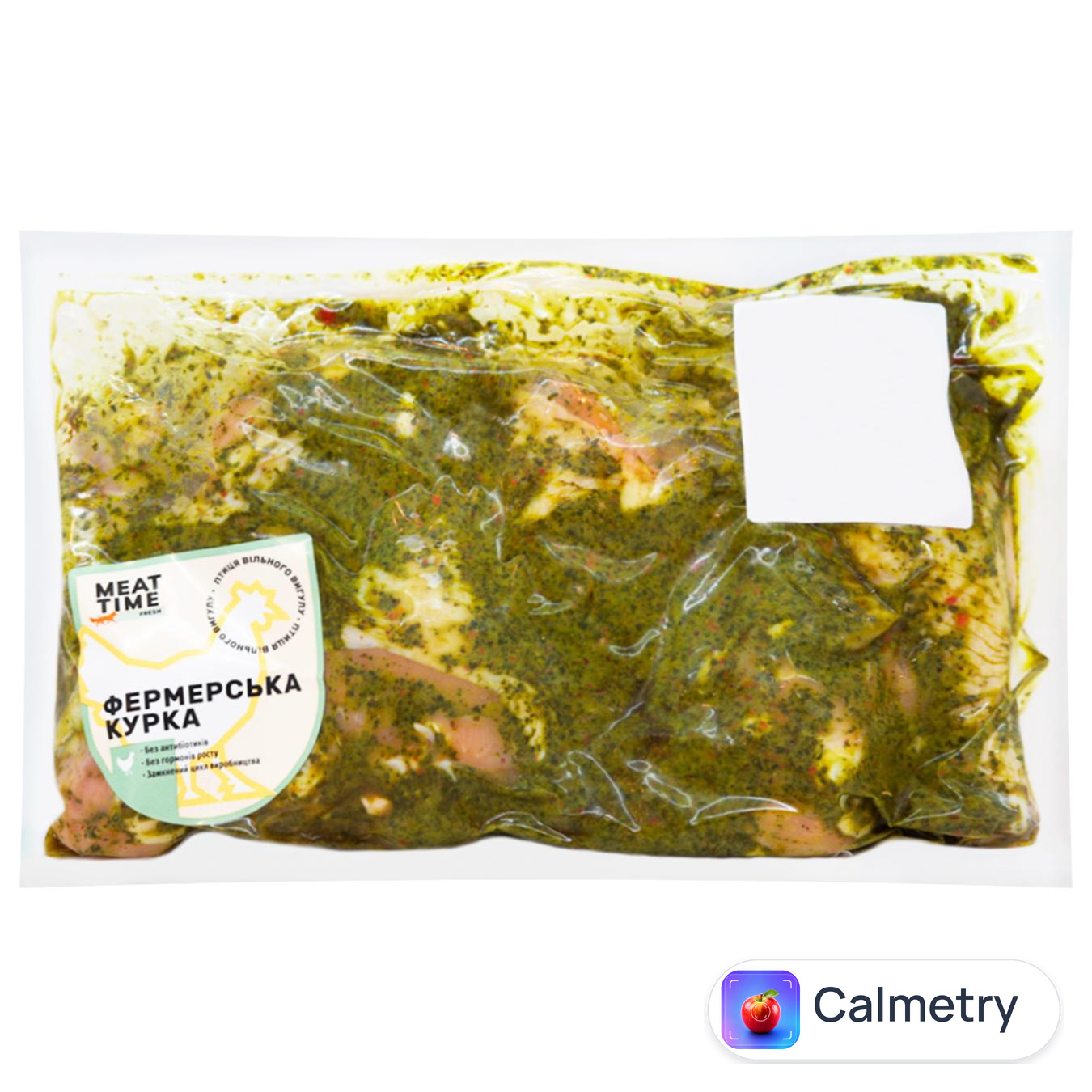 Гомілка Meat Time фермерської курки в маринаді чимічурі