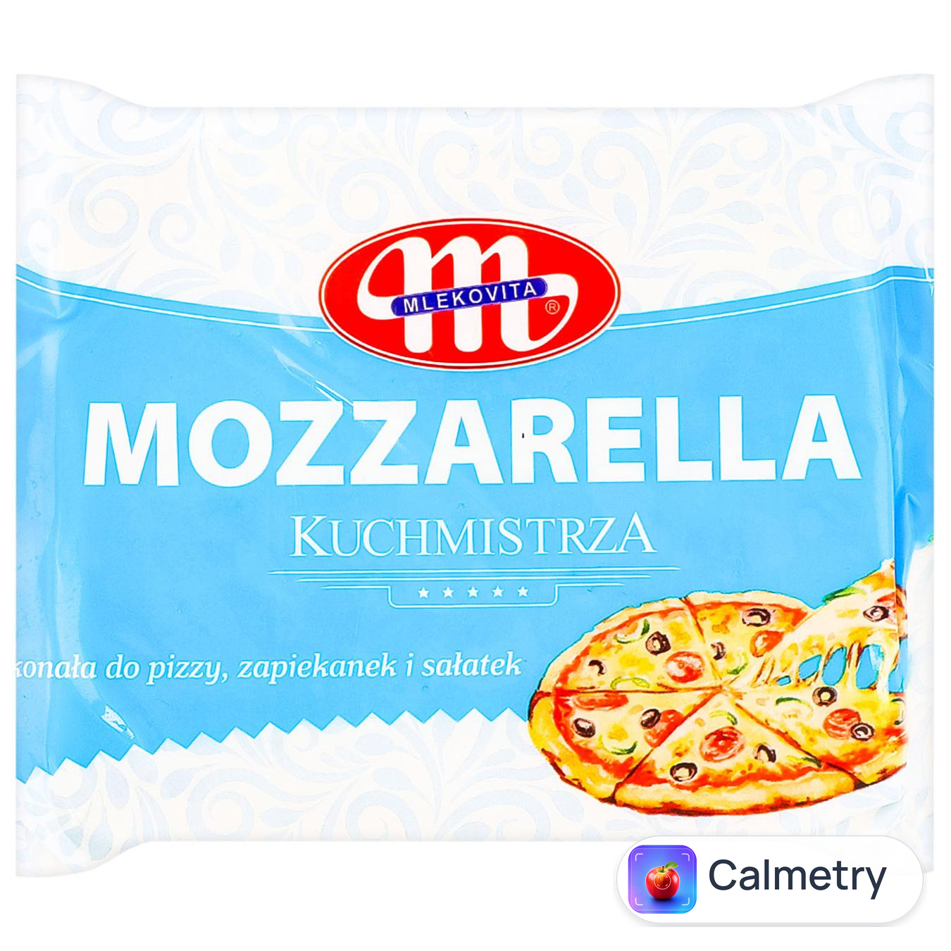 Сир Mlekovita Моцарелла м'який 40% 250г — фото продукту