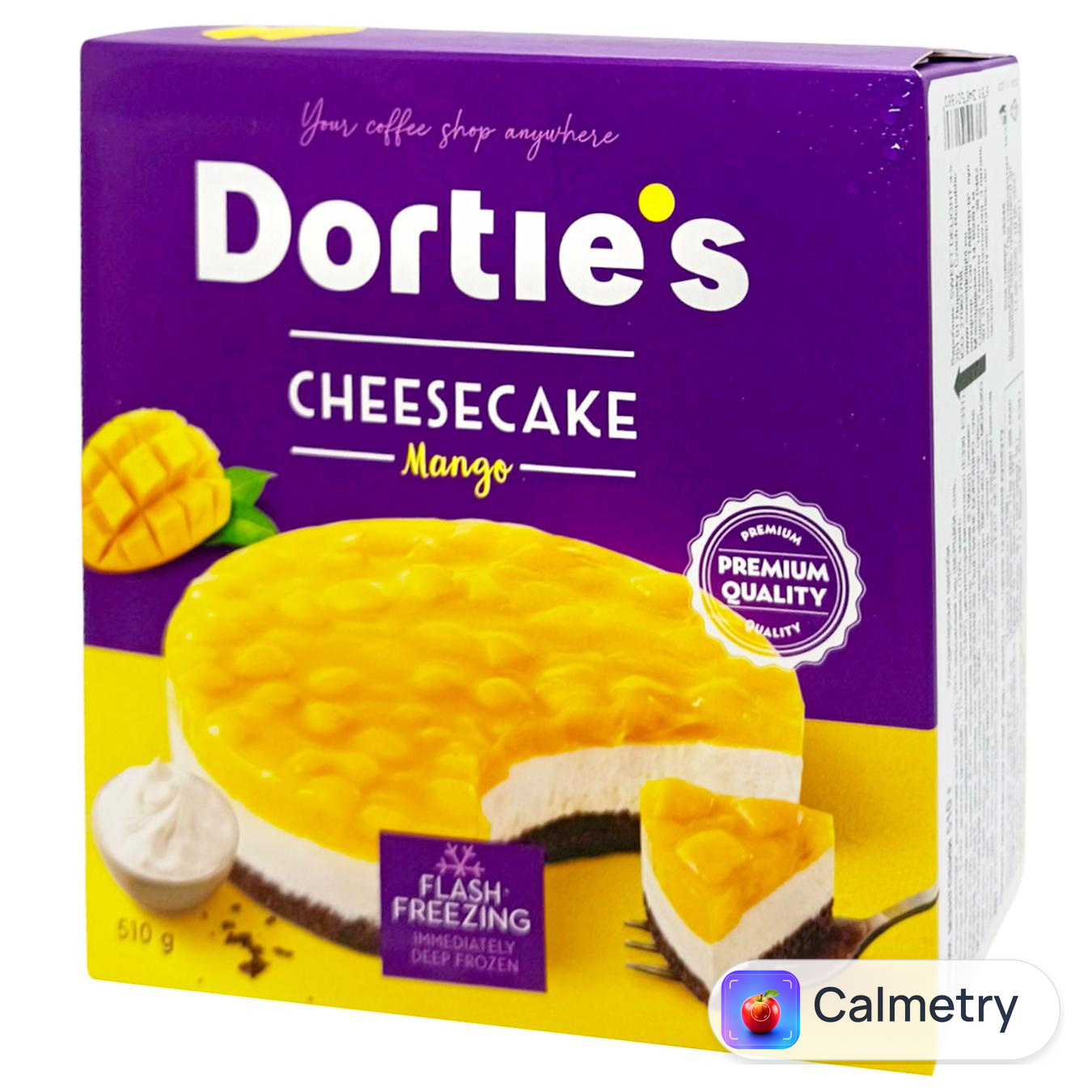 Чізкейк Dorties манговий 510г