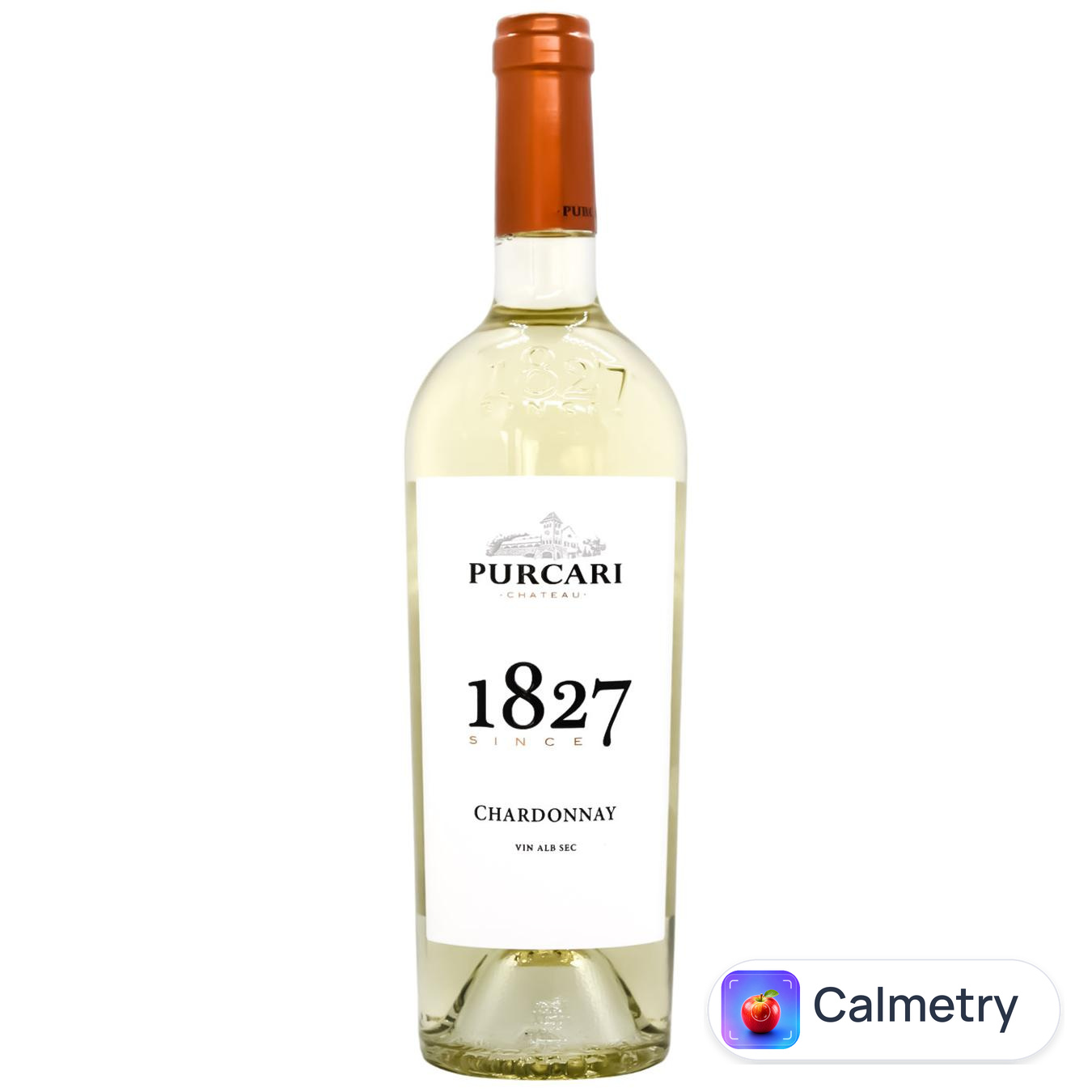 Вино Purcari Chardonnay біле сухе 13,5% 0,75л — фото продукту