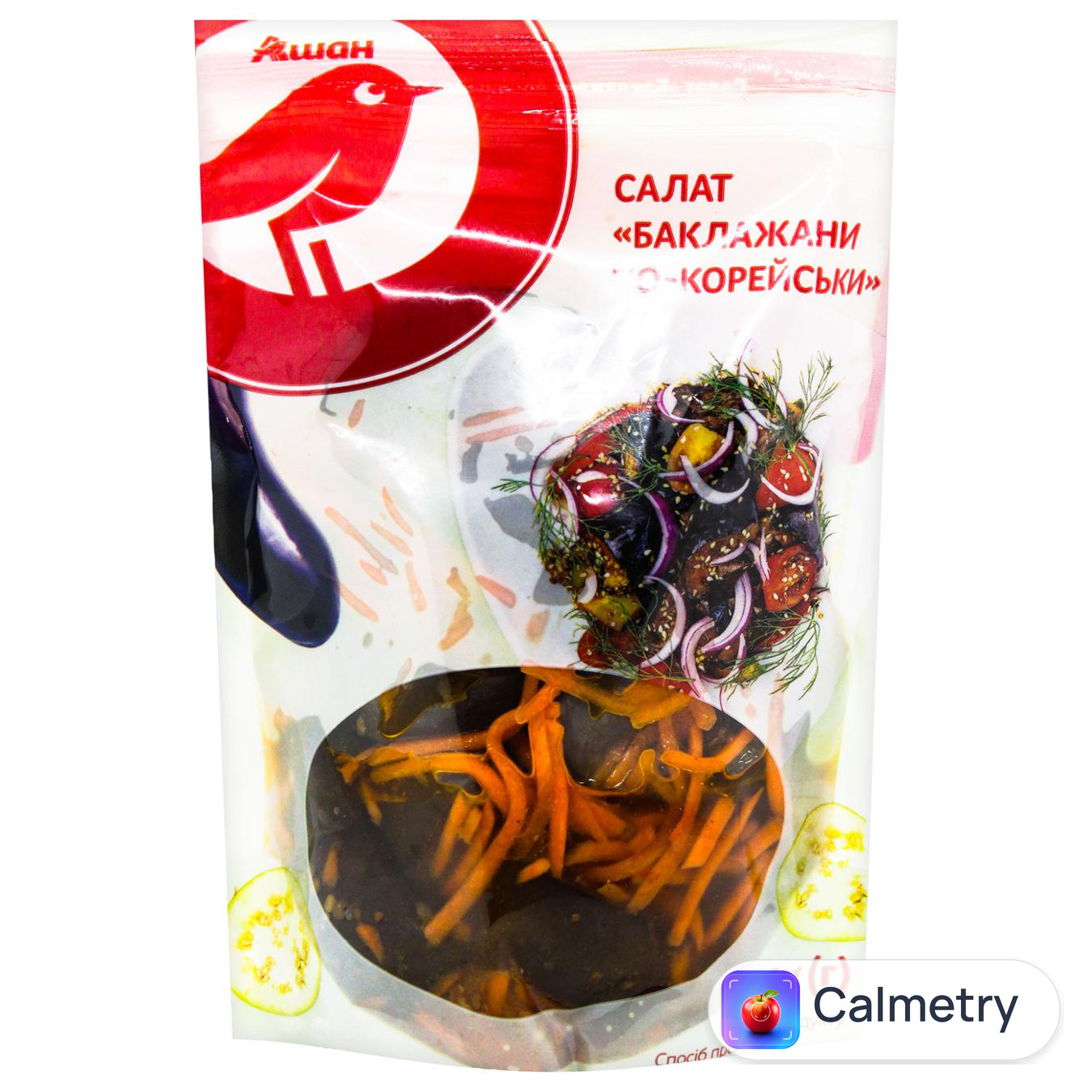 Салат Auchan баклажани по-корейськи 350г
