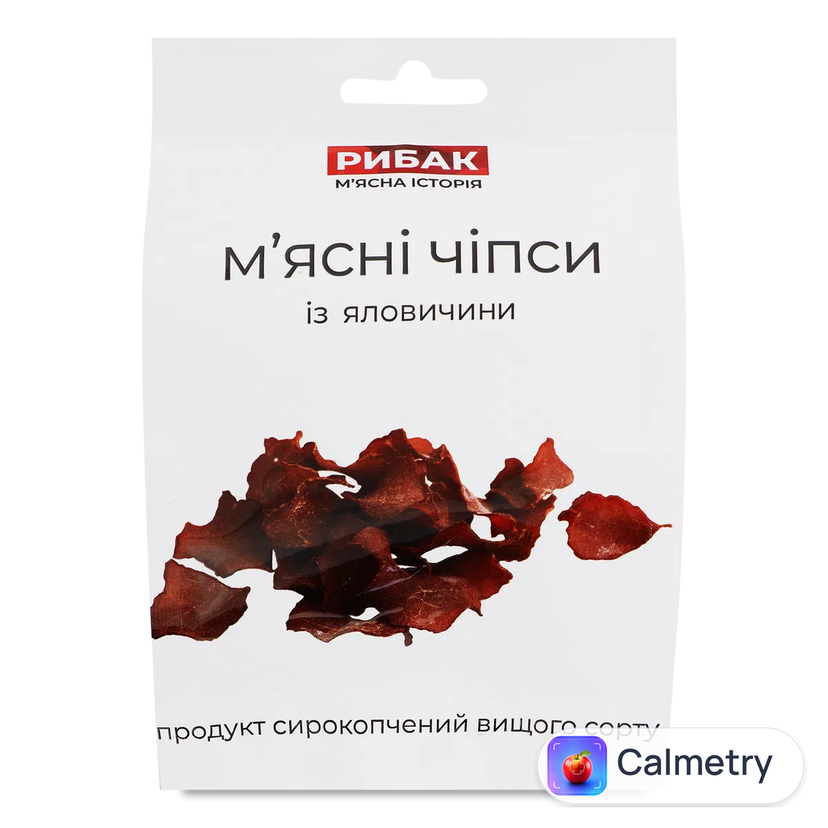 Чипси Рибак м'ясні із яловичини с/к в/ґ 60г