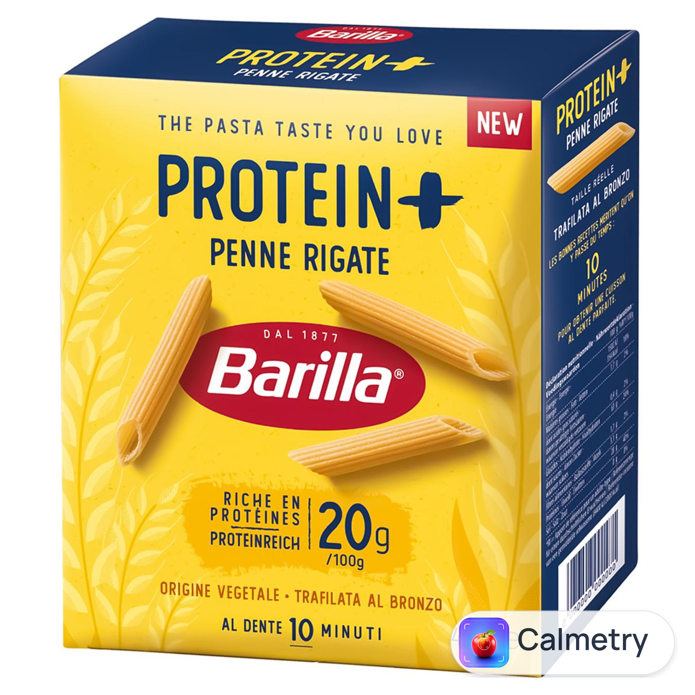 Макаронні вироби Barilla Protein+ Penne Rigate 400г — фото продукту