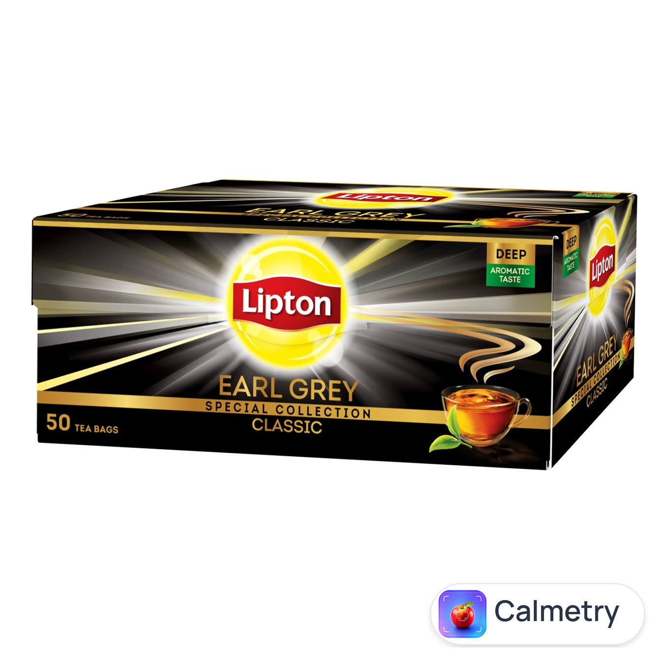 Чай чорний Lipton Earl Grey 1,5г*50шт