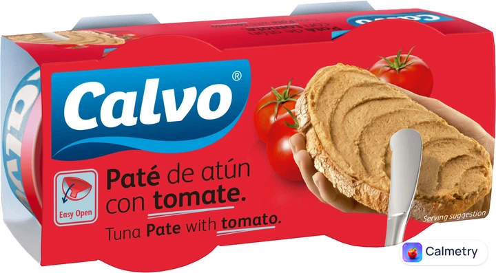 Паштет Calvo з тунця з томатами 75 г х 2 шт.