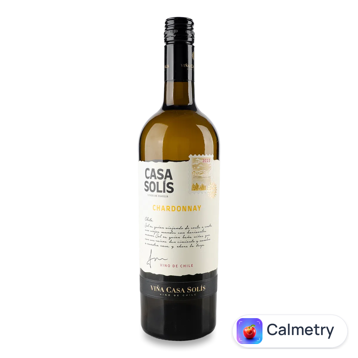 Вино Casa Solis Chardonnay біле сухе 0,75л