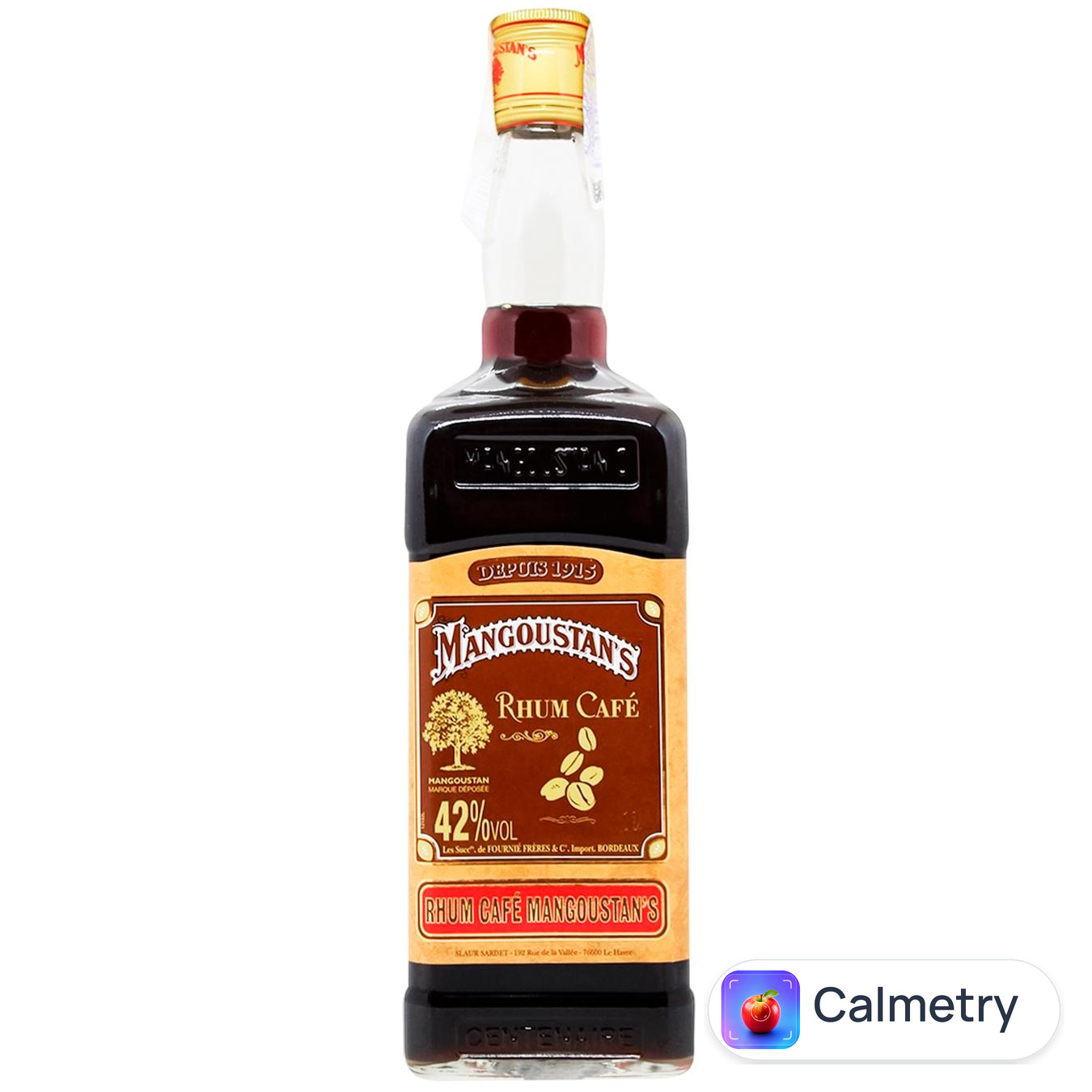 Лікер Mangoustan's Rhum Cafe 42% 1л