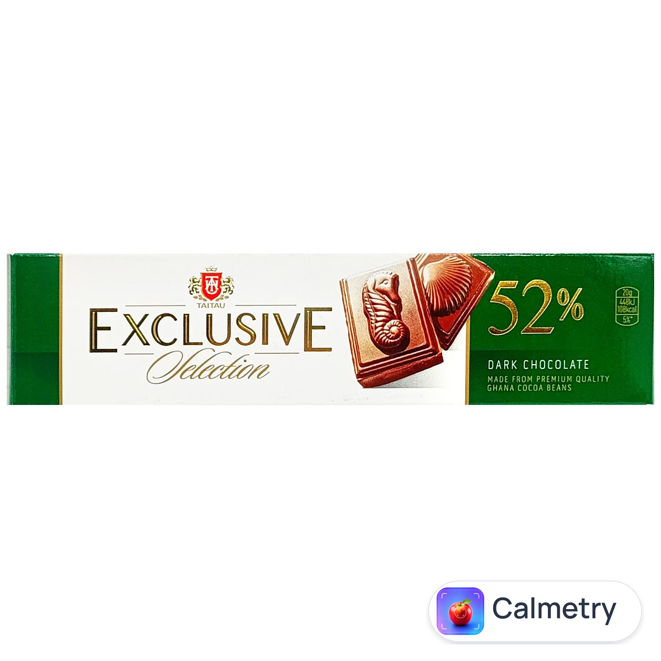 Шоколад чорний Tai Tau Exclusive 52% 50г