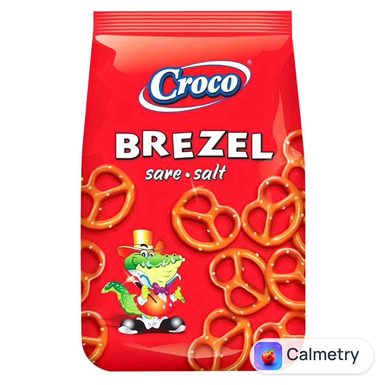 Брецелі Croco солоні 80г — фото продукту