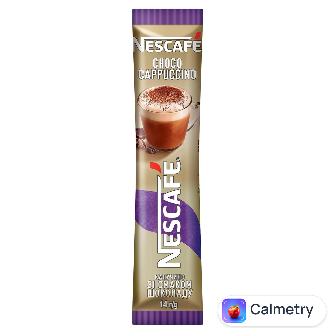 Напій кавовий NESCAFÉ® Choco Cappuccino Шоколад 14г — фото продукту