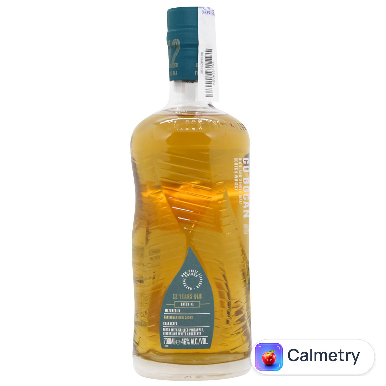 Віскі Tomatin Cu Bocan 12 років 46% 0,7л