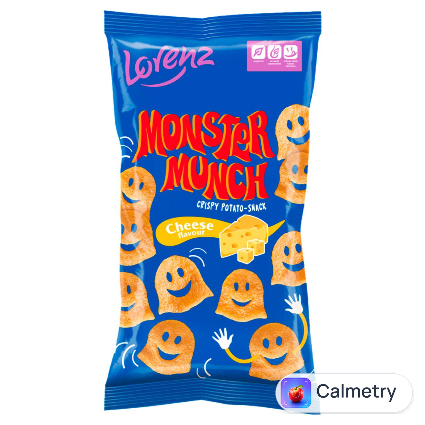 Снеки картопляні Lorenz Monster Munch зі смаком сиру 75г