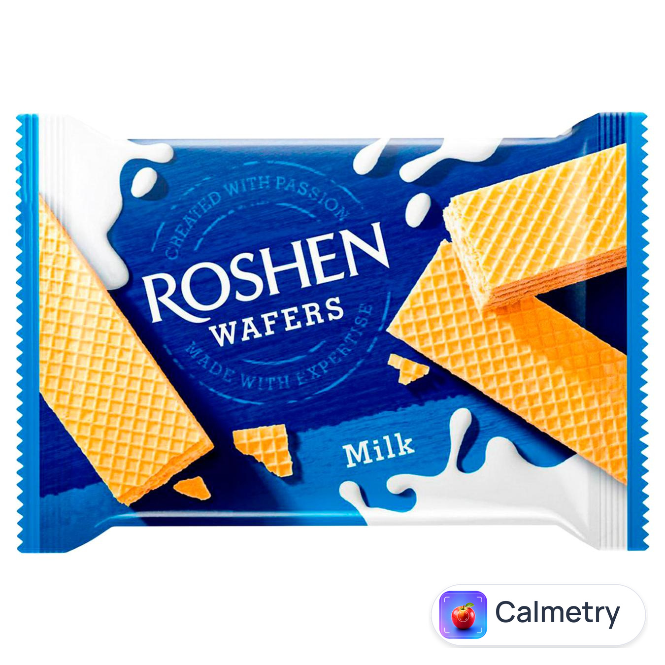 Вафлі Roshen Wafers Молоко 72г — фото продукту