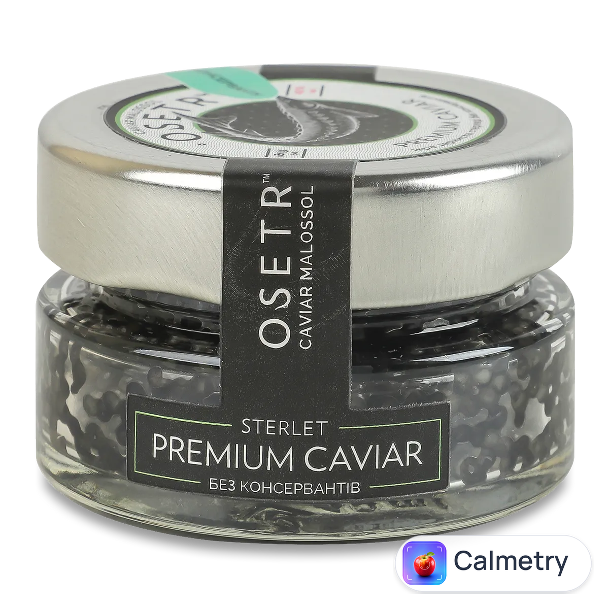 Ікра чорна стерляді Osetr Premium Caviar без консервантів 65г