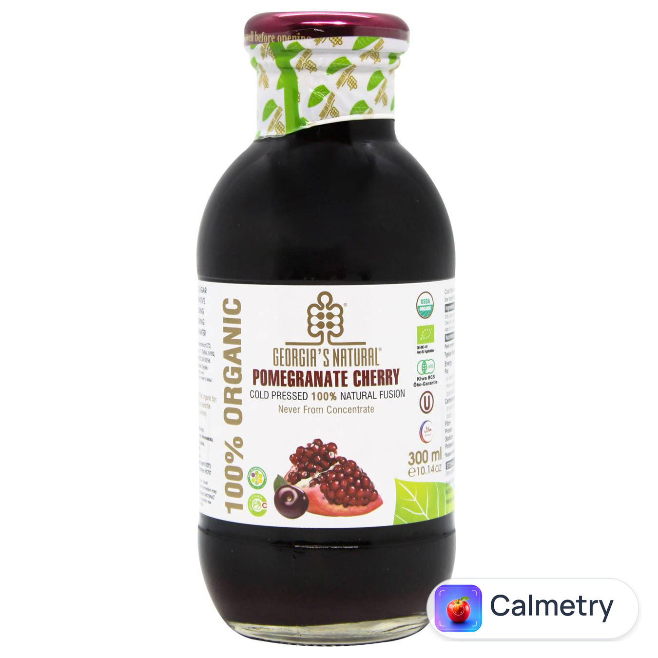 Сік Georgia's Natural гранат-вишня органічний 0,3л