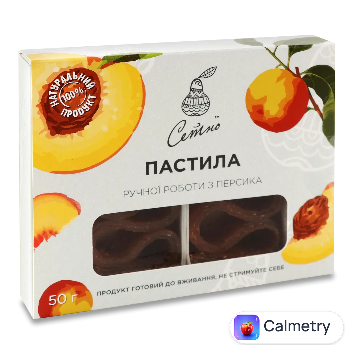 Пастила «Лавка Традицій» «Сетно» ручної роботи з персика 50г