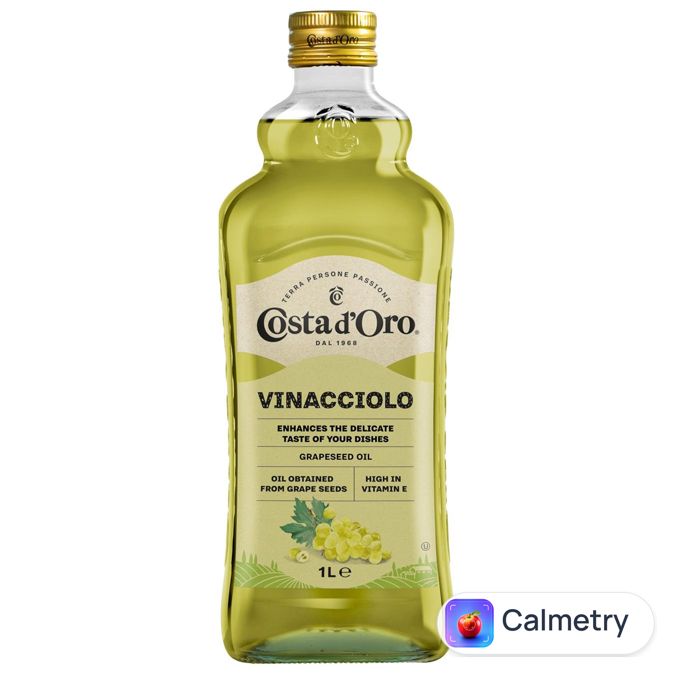 Олія з виноградних кісточок Costa d'Oro Il Vinacciolo 1л