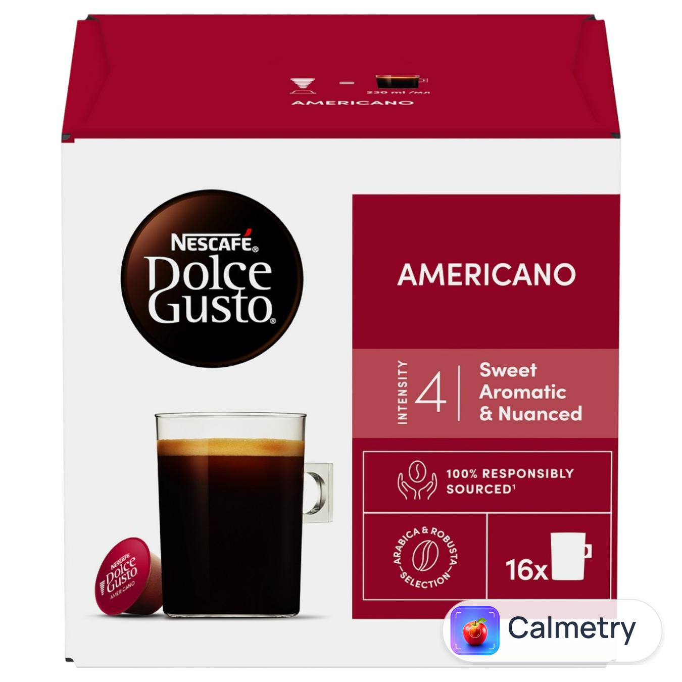 Кава в капсулах NESCAFÉ® DOLCE GUSTO® Americano 8,5г*16шт
