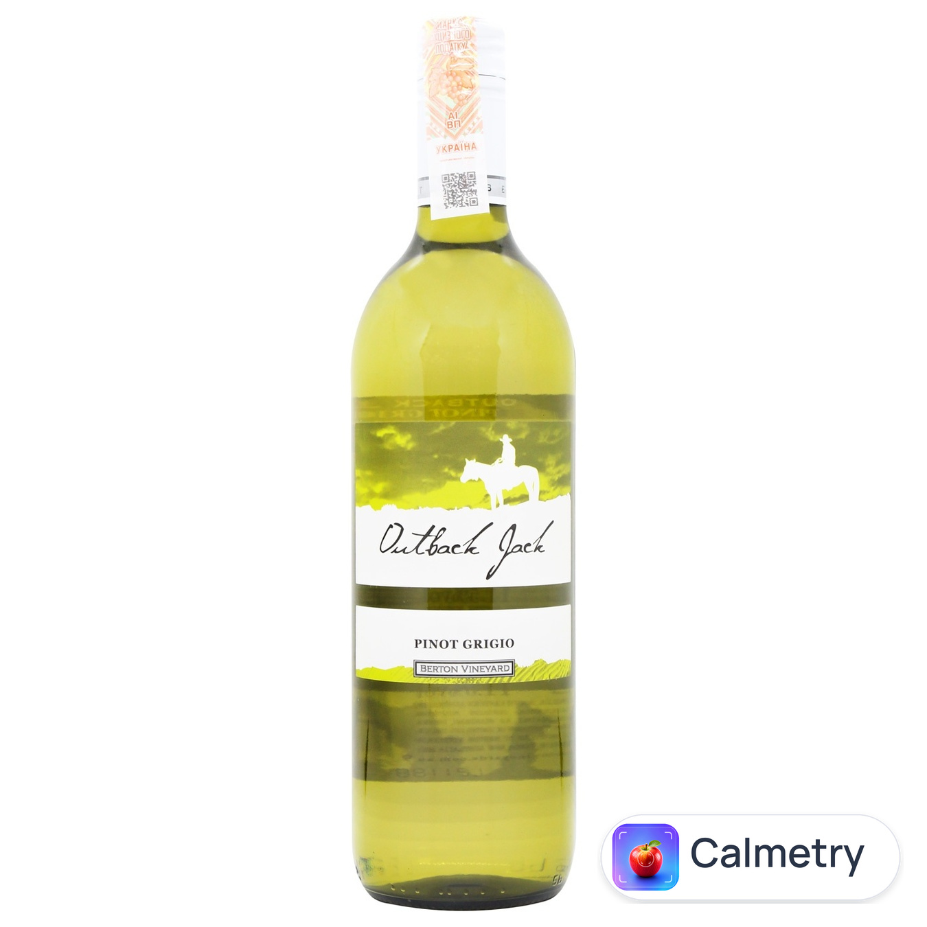 Вино Berton Vineyard Outback Jack Pinot Grigio біле сухе 12% 0,75л