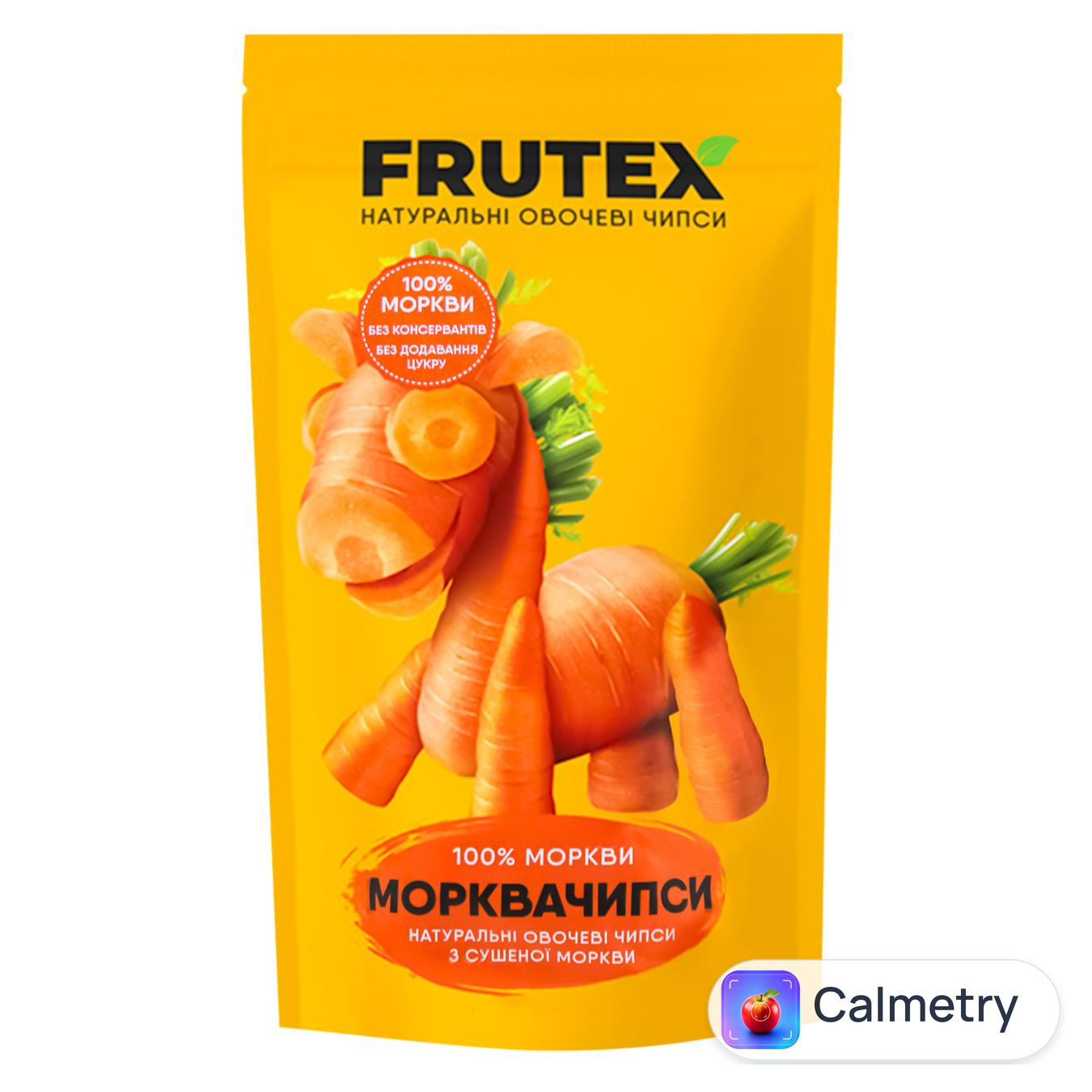 Чипси Frutex морквяні 30г — фото продукту