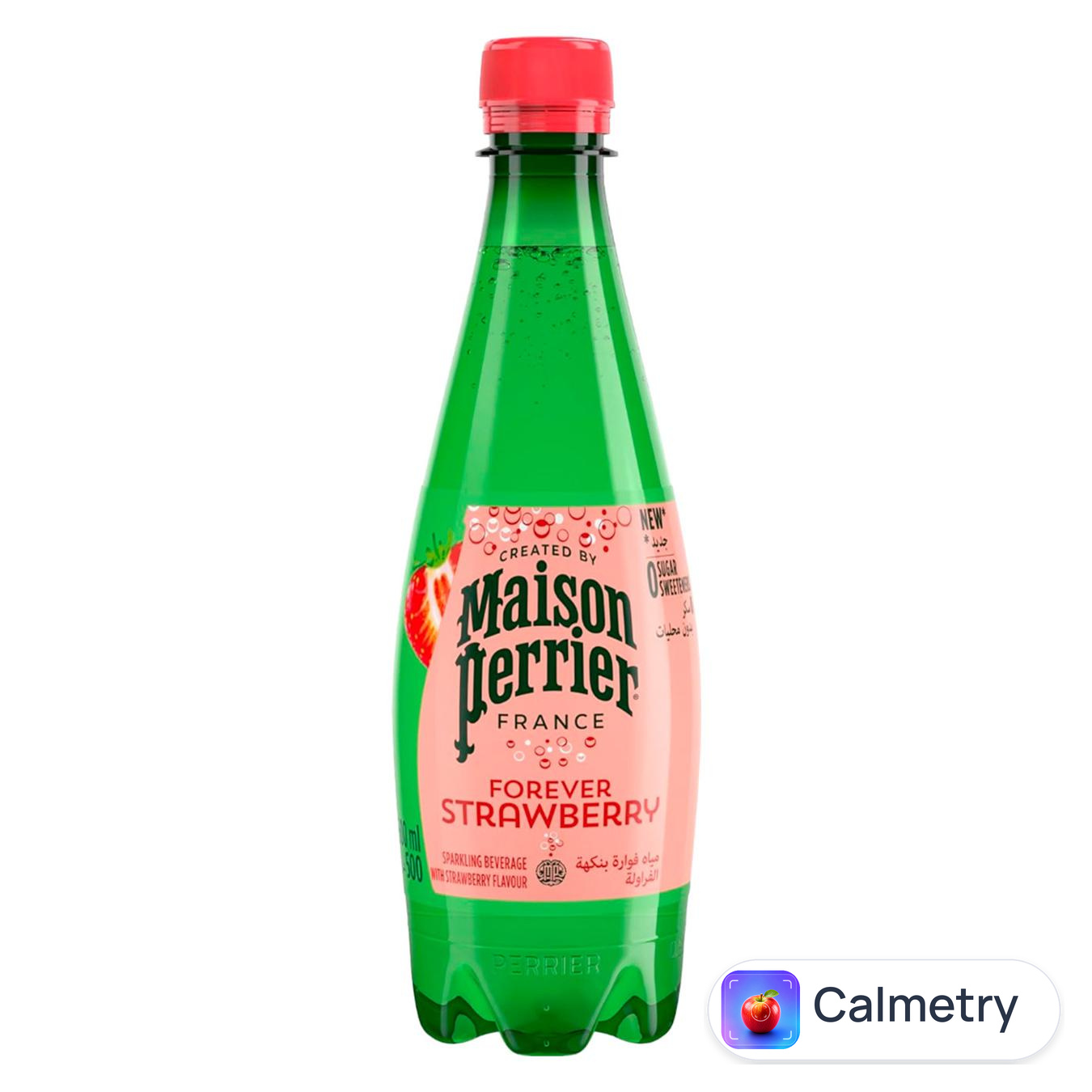 Вода мінеральна Maison Perrier Полуниця газована 0,5л