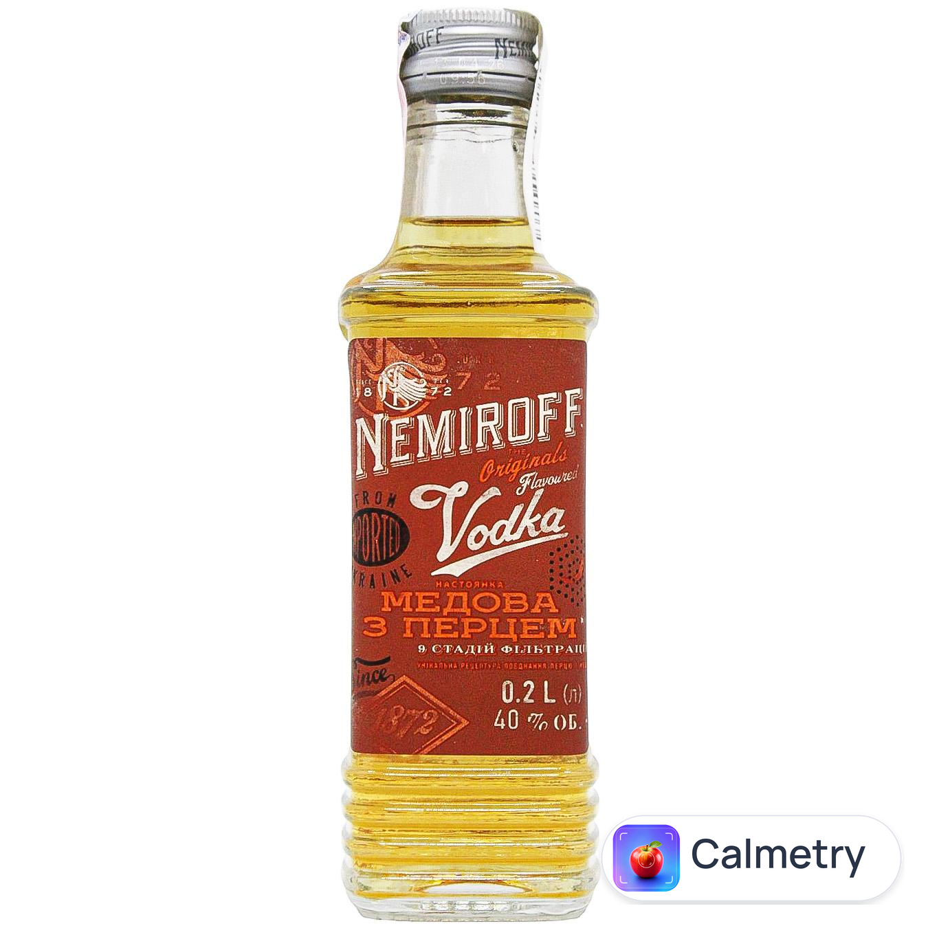Настоянка Nemiroff Медова з перцем 40% 200мл