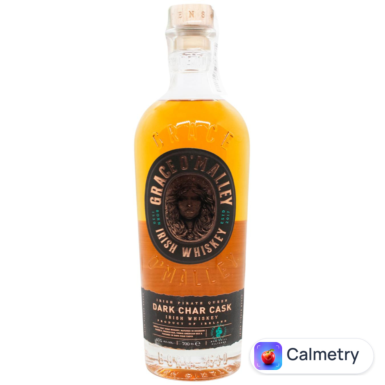 Віскі Grace O'Malley Dark Char Cask 43% 0,7л
