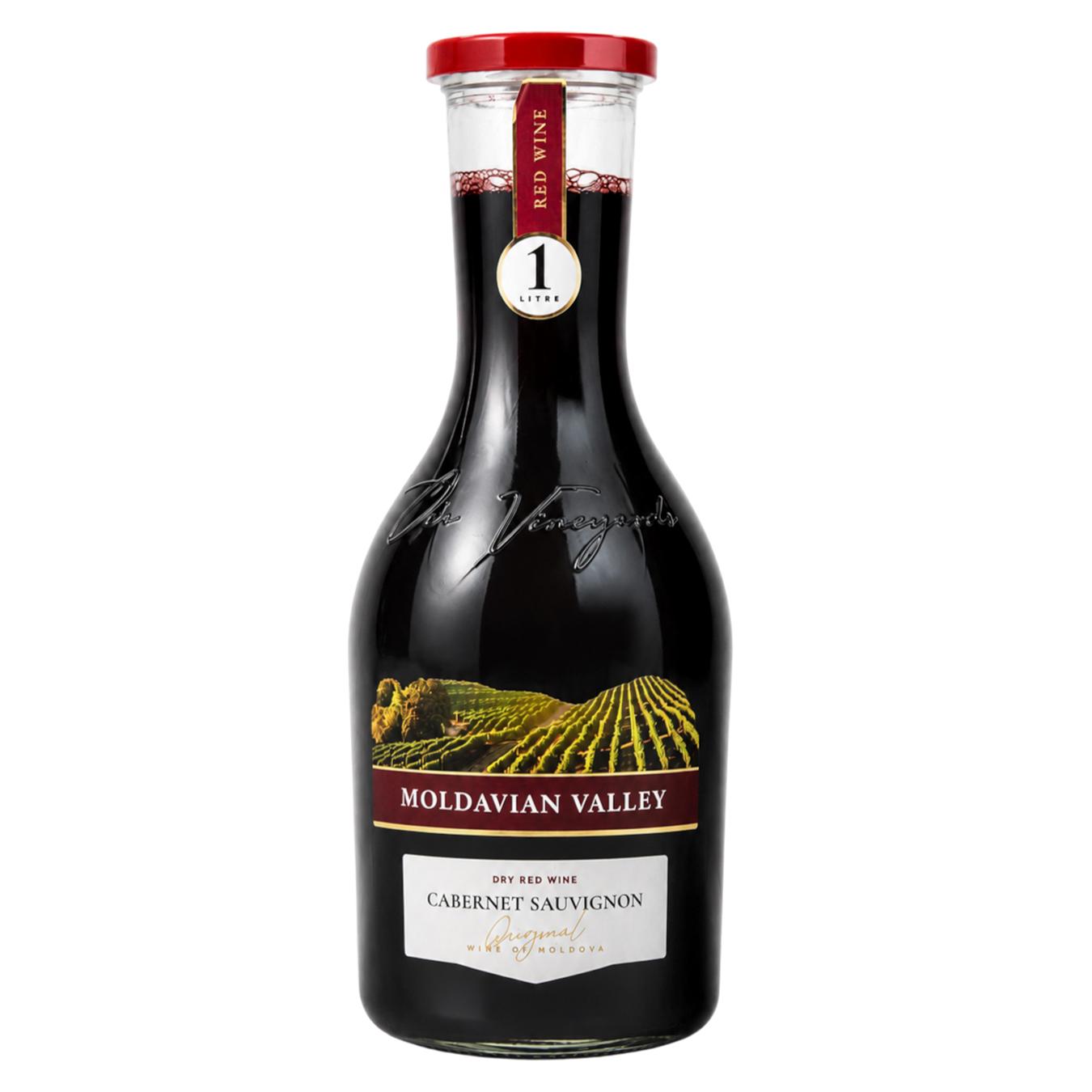 Вино Moldavian Valley Cabernet Sauvignon червоне сухе 13% 1л — фото продукту