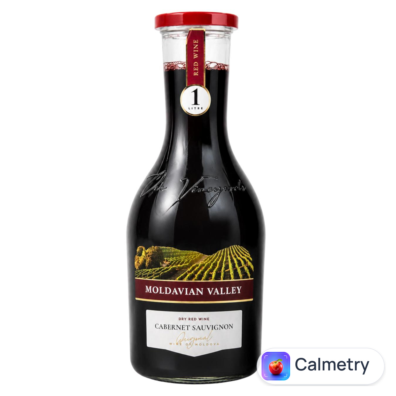 Вино Moldavian Valley Cabernet Sauvignon червоне сухе 13% 1л — фото продукту