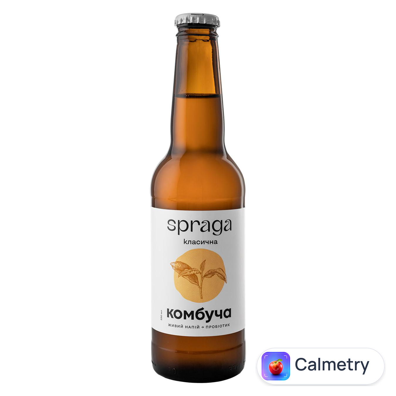 Комбуча Spraga Класична 0,33л — фото продукту