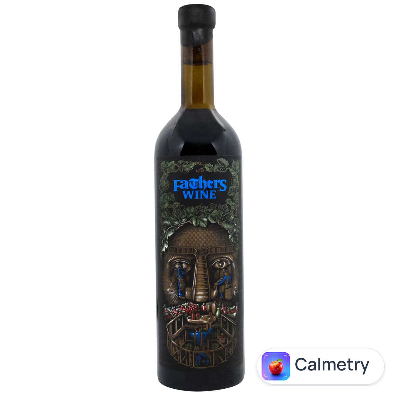 Вино Father's Wine Лице Мерло червоне сухе 14% 0,75л