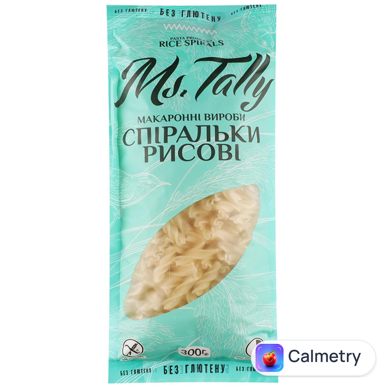 Макаронні вироби Ms.Tally Спіральки рисові без глютену 300г