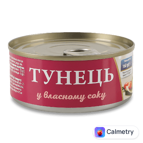 Тунець Fish Line у власному соці, 160г
