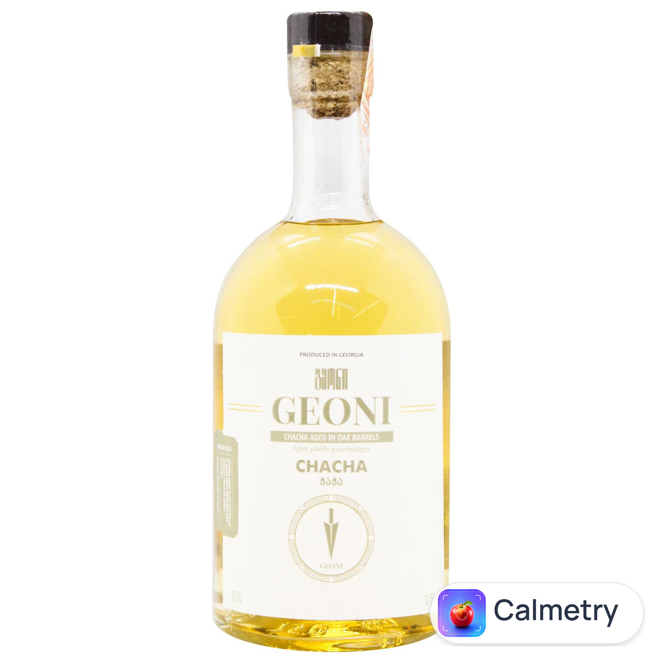 Чача Geoni витримана в дубі 0,5л 40%