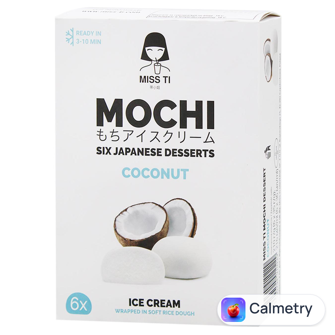 Морозиво Miss Ti Mochi кокосове 35г х 6шт