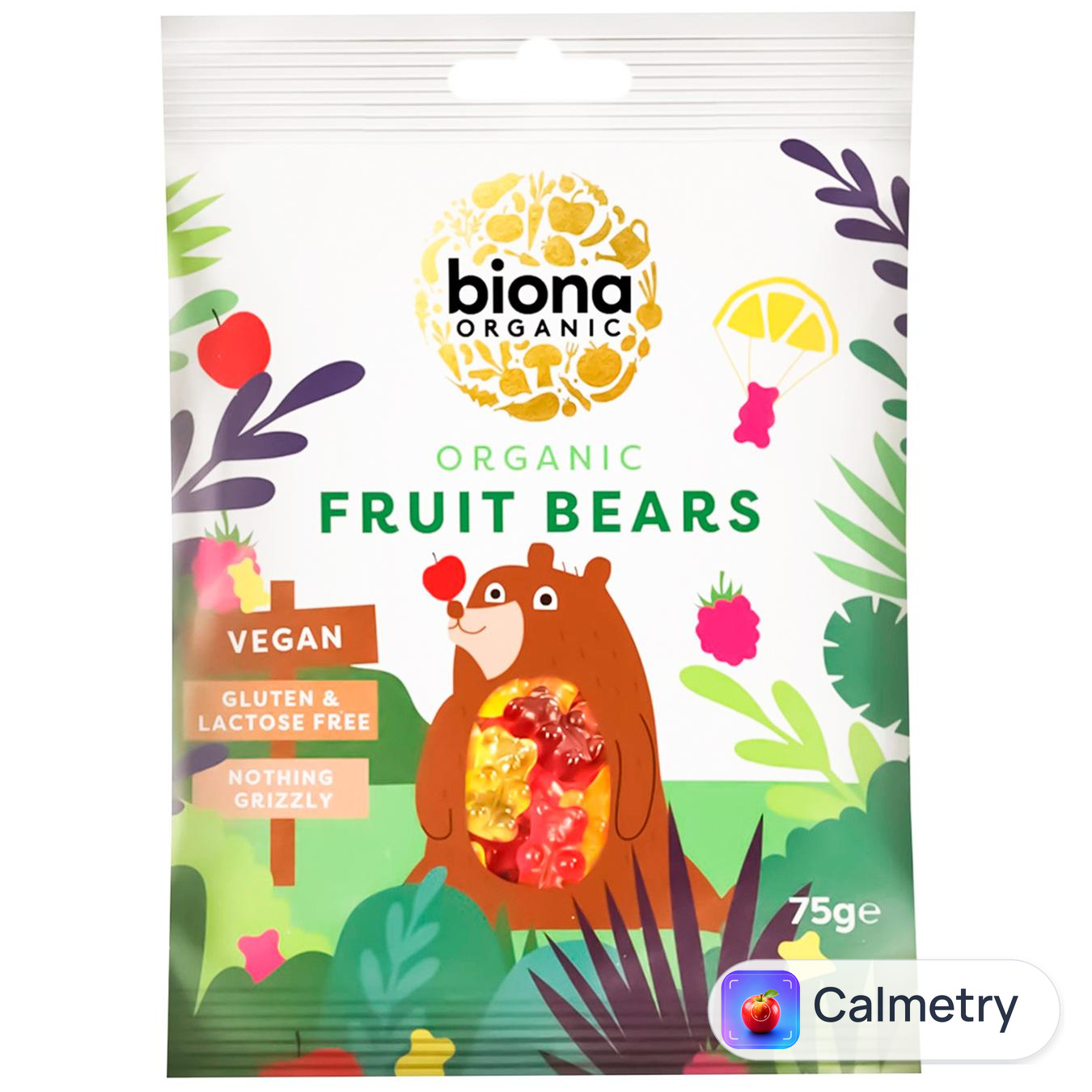 Цукерки желейні Biona Organic Fruit Bears органічні 75г