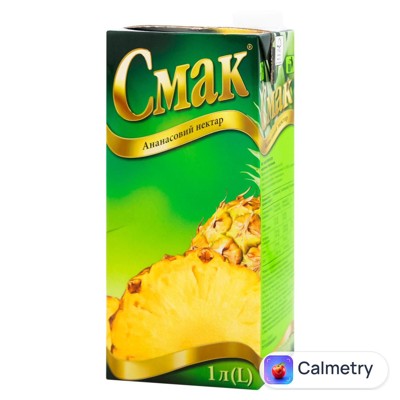 Нектар Смак ананасовий 1л