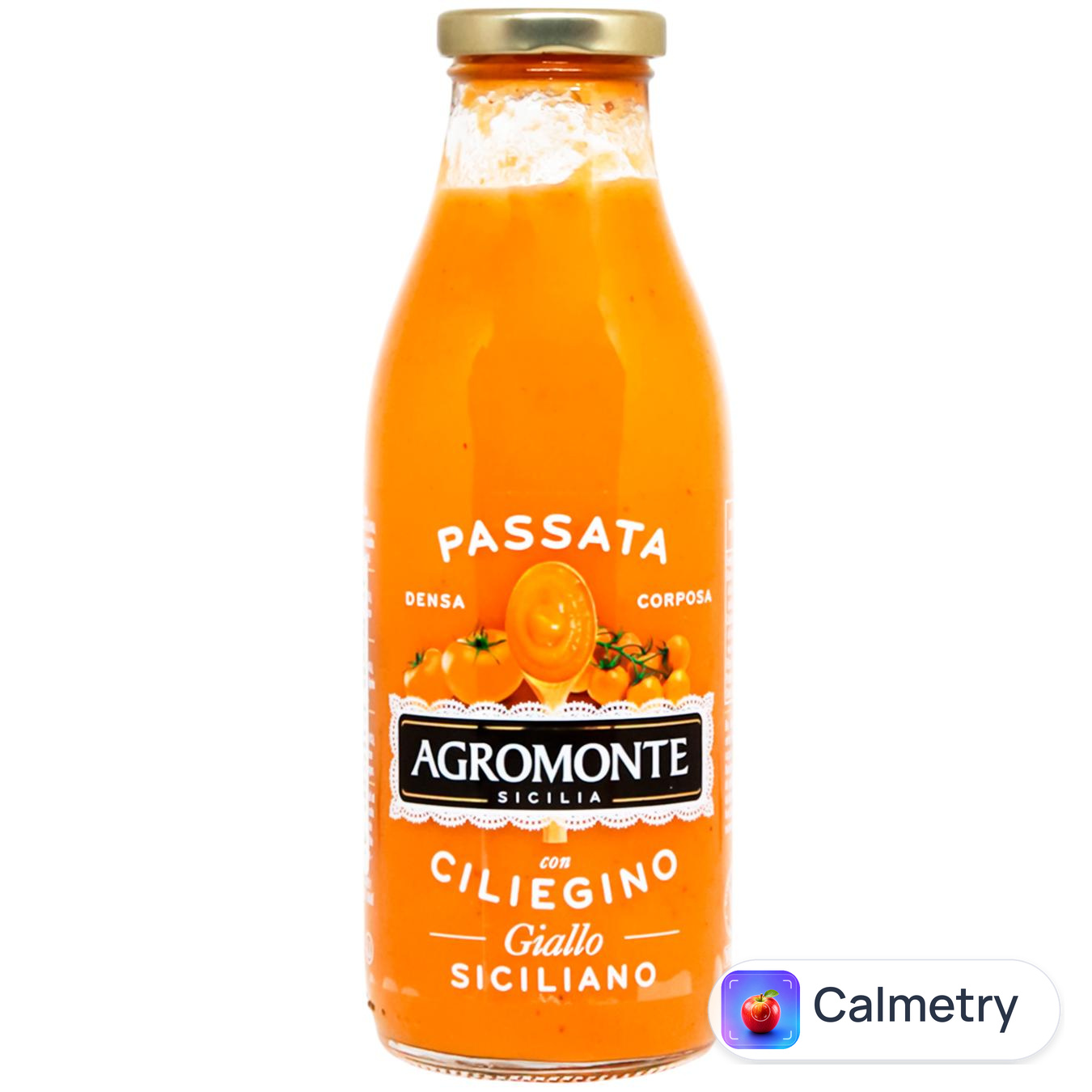 Пассата Agromonte з жовтих томатів і чері 520г