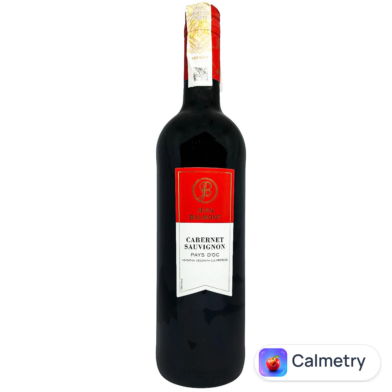 Вино Jean Balmont Cabernet Sauvignon 2016 червоне сухе 13% 0,75л