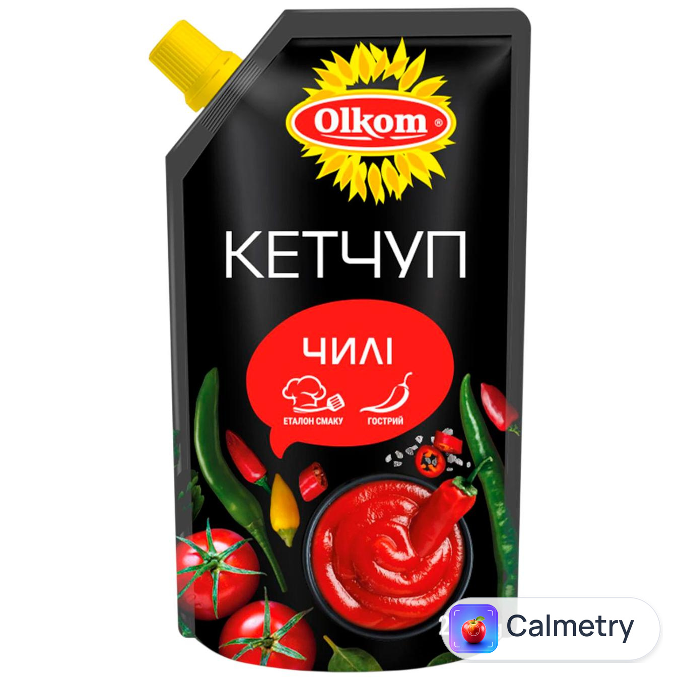 Кетчуп Olkom Чилі 250г — фото продукту