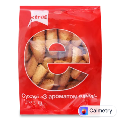Сухарі Extra! з ароматом ванілі