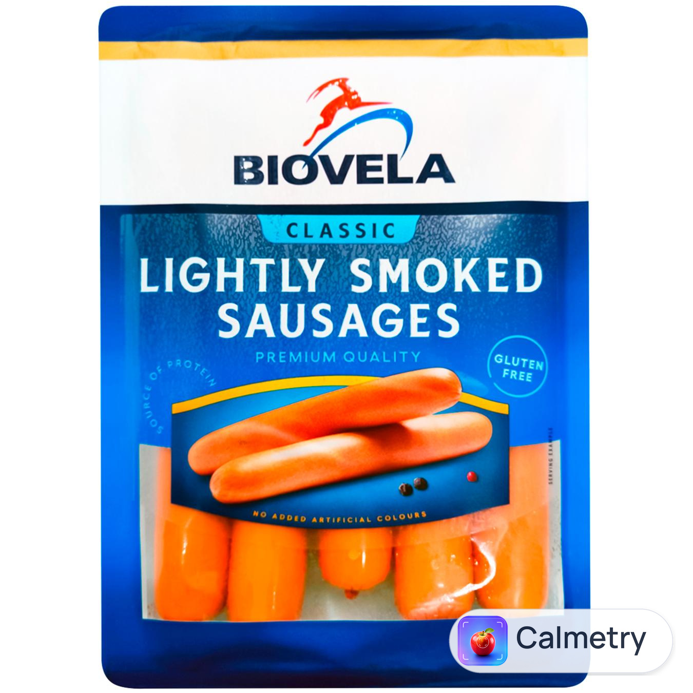Сосиски Biovela Classic злегка копчені 260г