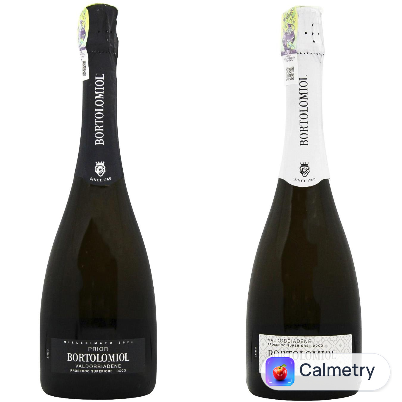 Вино ігристе Bortolomiol Prior Valdobiadene Prosecco Superiore біле брют 12% 0,75л