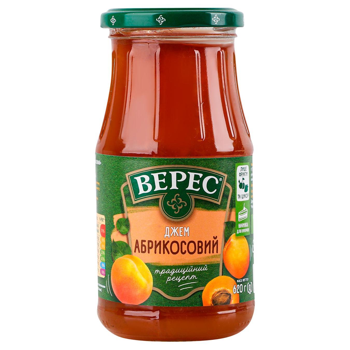 Джем Верес абрикосовий 550г — фото продукту
