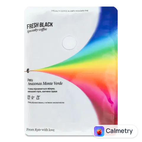 Кава зернова Fresh Black Peru Amazonas Monte Verde