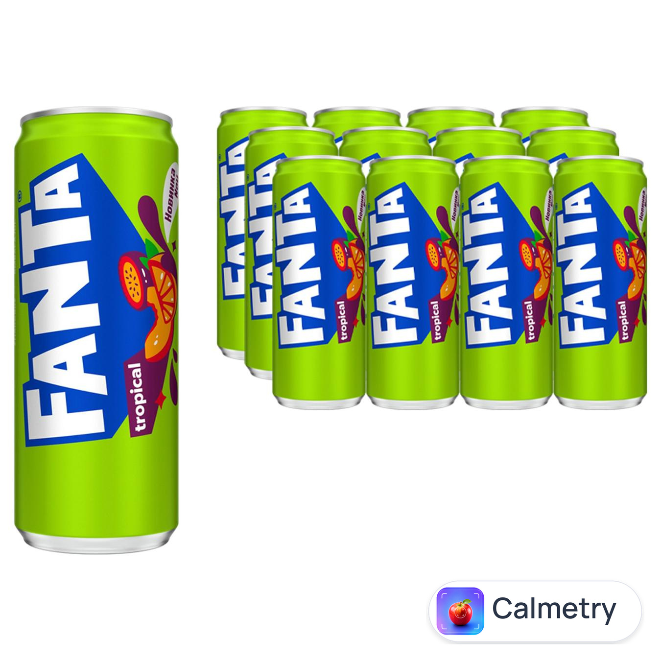 Напій газований Fanta Tropical Exotic 0,33л